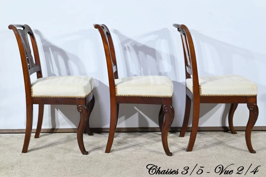 STOELEN UIT DE FRANSE RESTAURATIEPERIODE