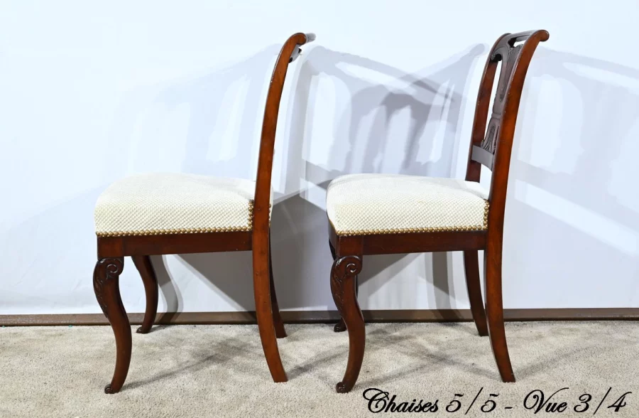 STOELEN UIT DE FRANSE RESTAURATIEPERIODE