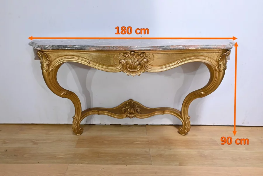 КОНСОЛЬНЫЙ СТОЛ В СТИЛЕ ЛЮДОВИКА XV