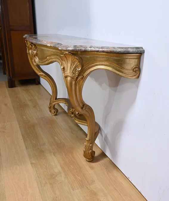 КОНСОЛЬНЫЙ СТОЛ В СТИЛЕ ЛЮДОВИКА XV