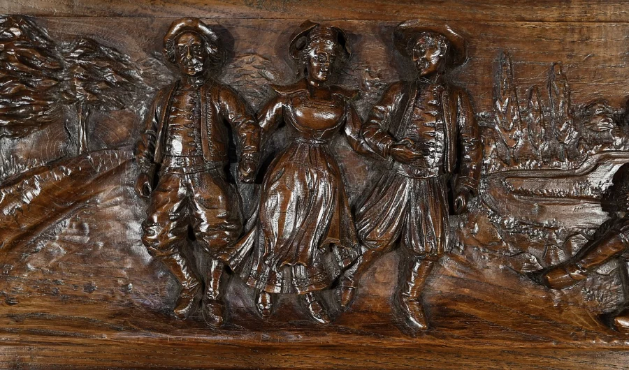 LARGE BRETON  MIRROR