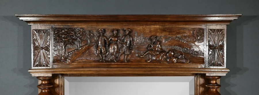 LARGE BRETON  MIRROR