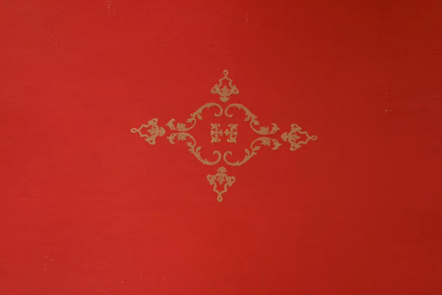 Schreibtisch mit Zylinderplatte