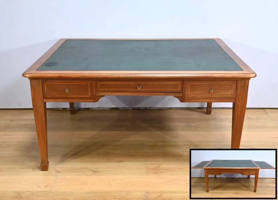 Important Bureau d’Architecte en Acajou – 1920