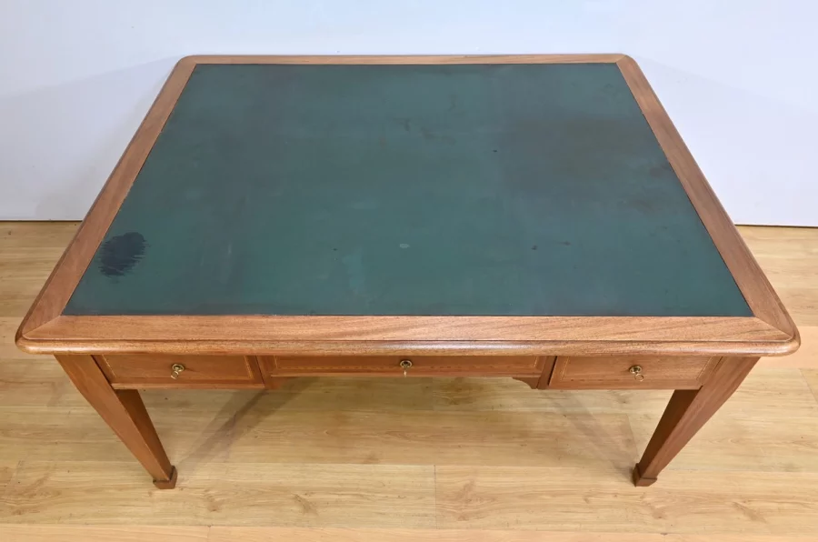 Important Bureau d’Architecte en Acajou – 1920