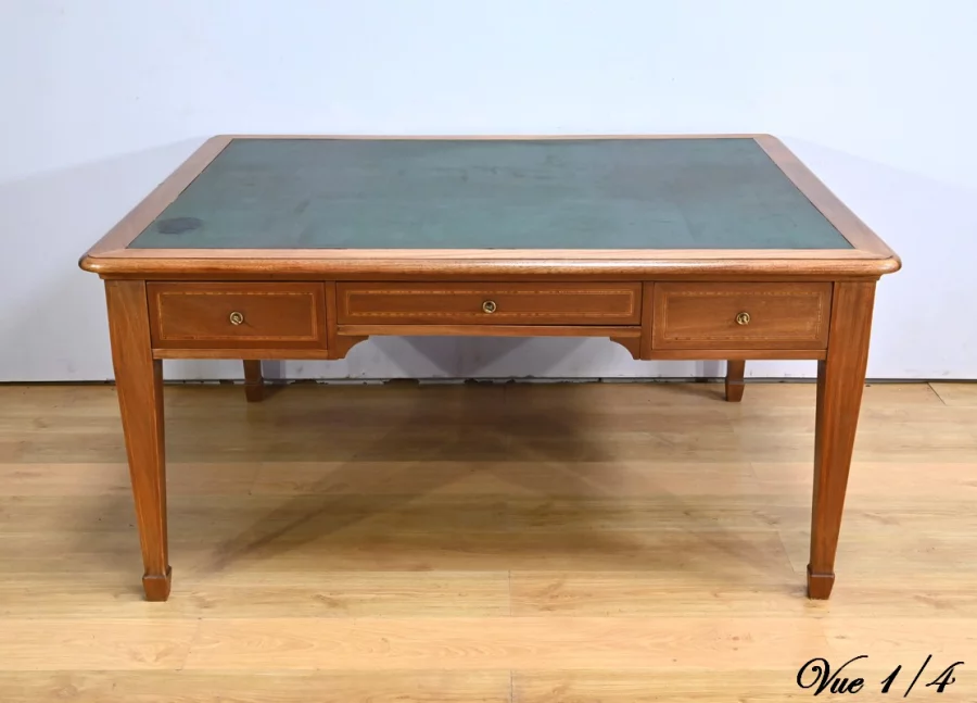 Important Bureau d’Architecte en Acajou – 1920