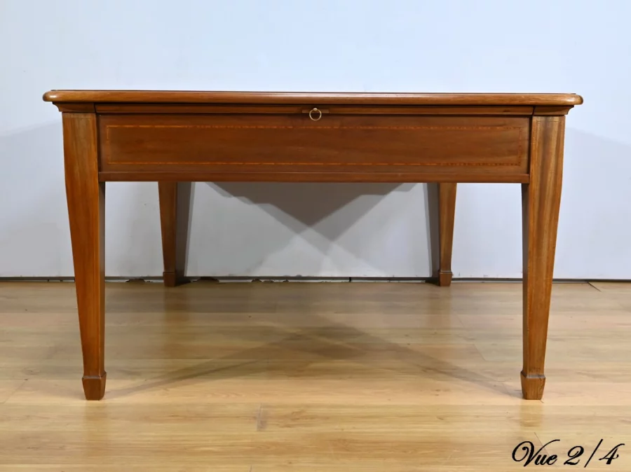 Important Bureau d’Architecte en Acajou – 1920