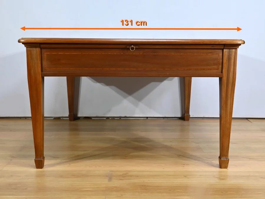 Important Bureau d’Architecte en Acajou – 1920