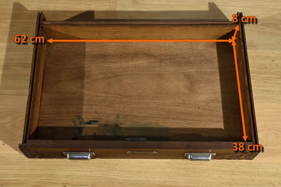 Bureau à Caissons en Chêne, Art Déco – 1940