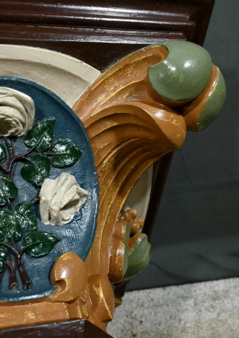 PAREJA DE ESTANTES DE PARED ESTILO BARROCO