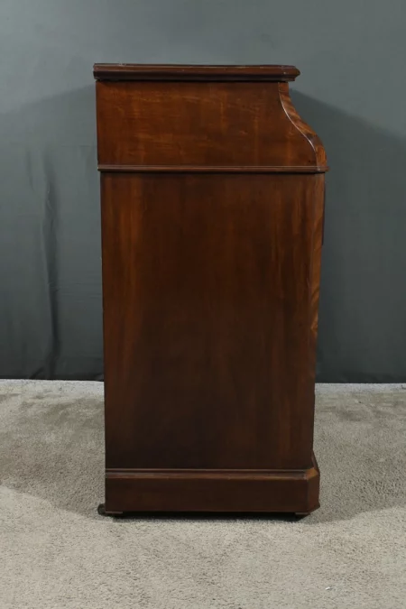 Commode de Toilette en placage de Ronce d’Acajou, Style Louis-Philippe – Fin XIXe