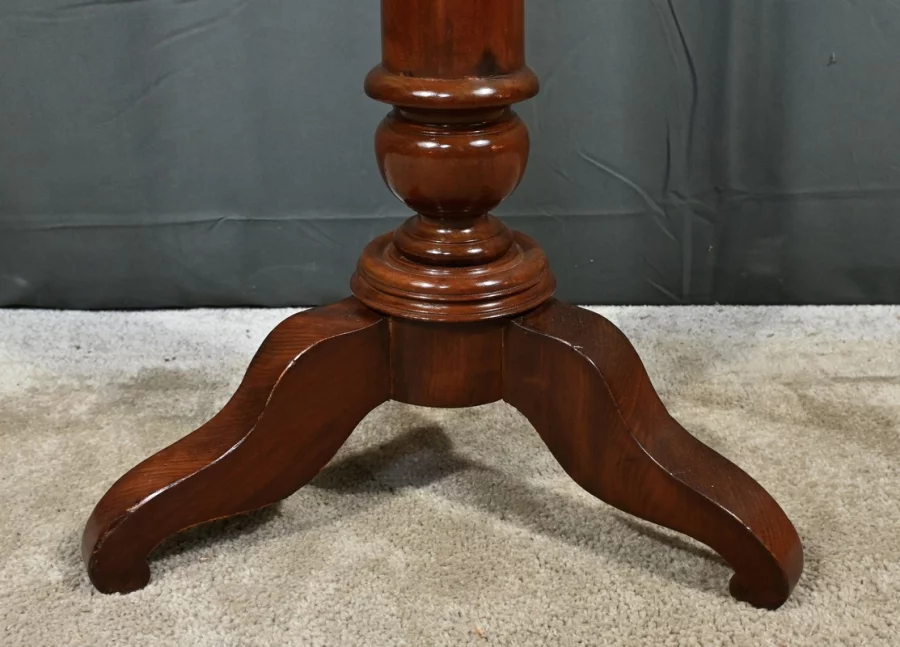 Barbière en Acajou massif, époque Restauration – Début XIXe