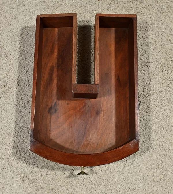 Barbière en Acajou massif, époque Restauration – Début XIXe