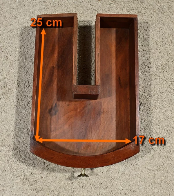 Barbière en Acajou massif, époque Restauration – Début XIXe