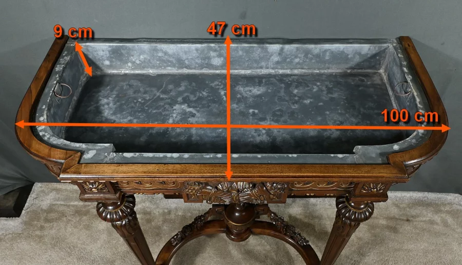 JARDINIERE IM LOUIS XVI-STIL AUF STAND