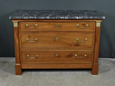 Petite Commode de Propriété en Merisier, époque Directoire – Début XIXe