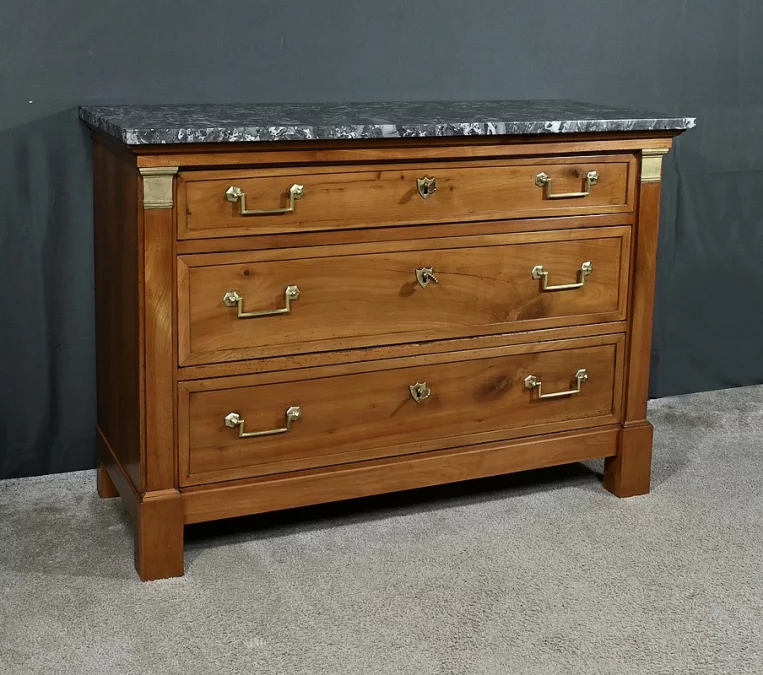 Petite Commode de Propriété en Merisier, époque Directoire – Début XIXe
