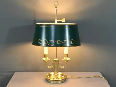 Lampe Bouillotte à 2 Lumières – Début XXe