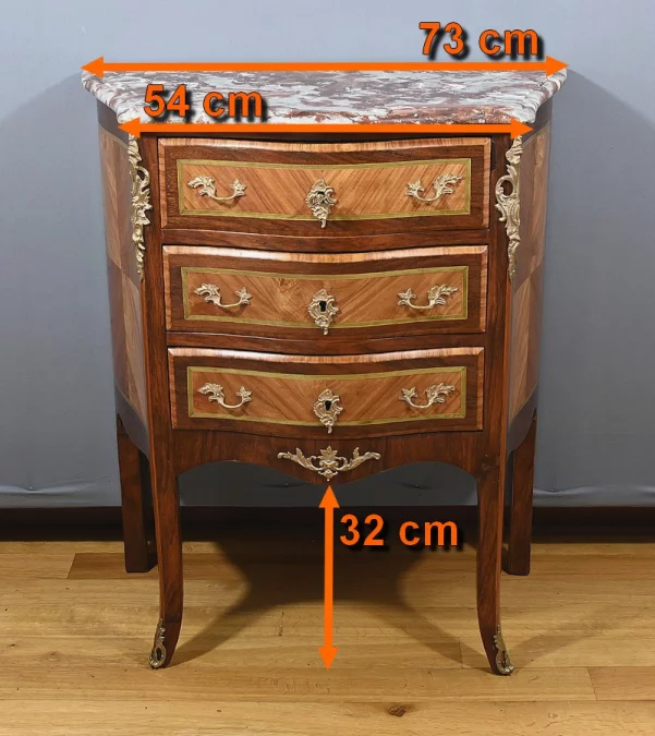 КОМОД ВО ФРАНЦУЗСКОМ СТИЛЕ ПЕРЕХОДНОГО СТИЛЯ