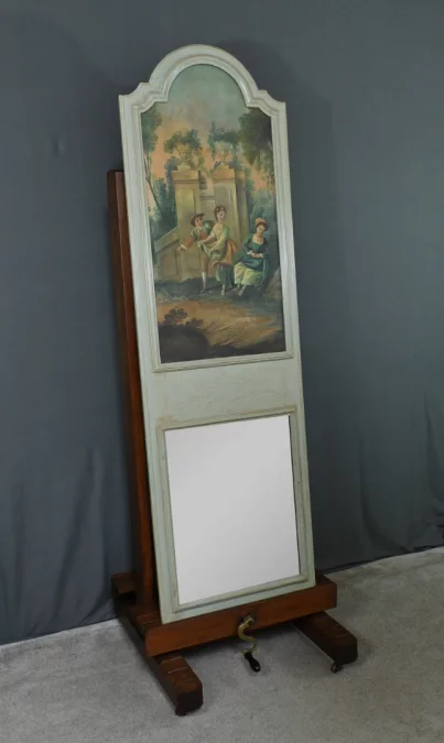 SPECCHIO TRUMEAU STILE LUIGI XV