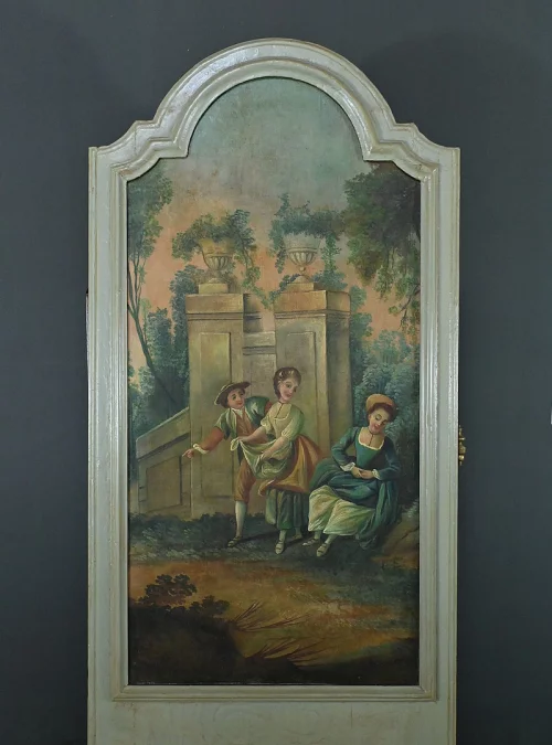 SPECCHIO TRUMEAU STILE LUIGI XV