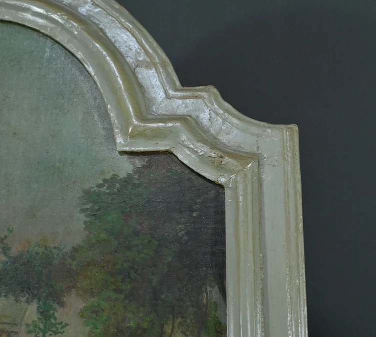 SPECCHIO TRUMEAU STILE LUIGI XV