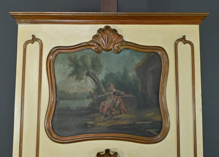 ЗЕРКАЛО ТРЮМО В СТИЛЕ ЛЮДОВИКА XV