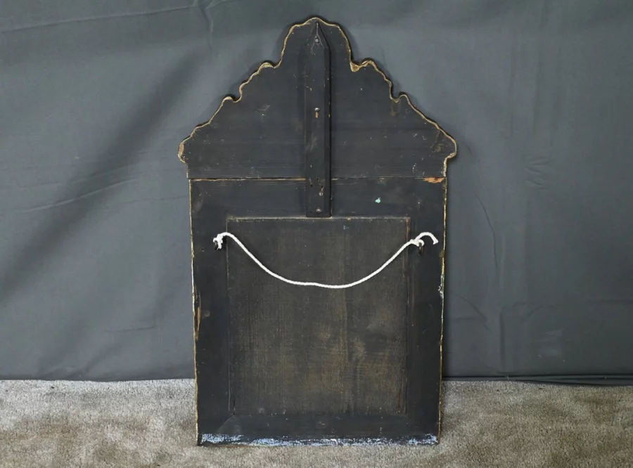 SPECCHIO IN OTTONE SBALZO