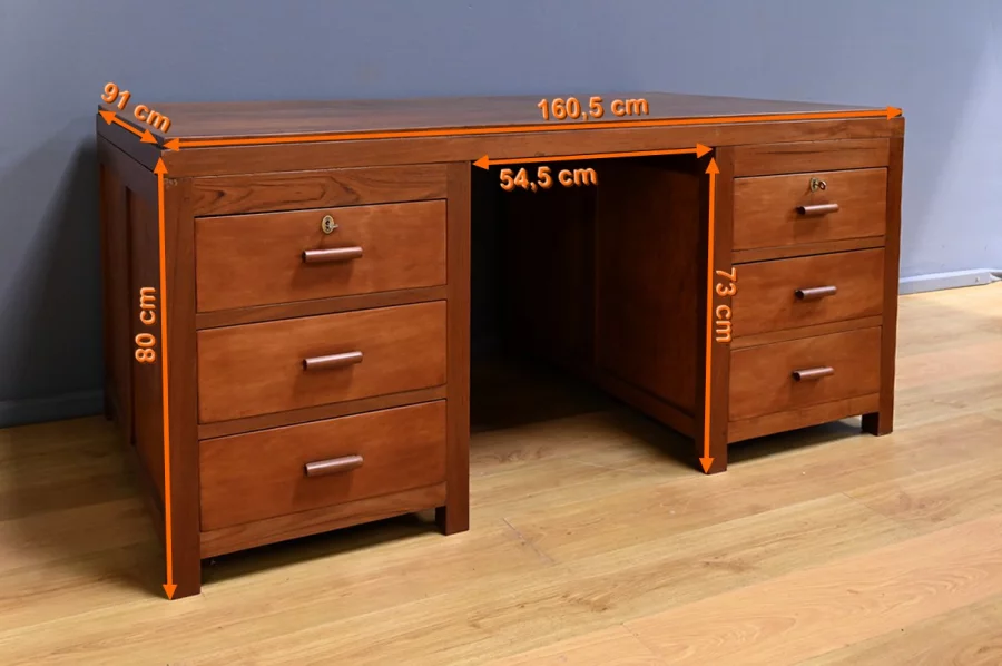 Bureau de Commerce en Teck – 1930