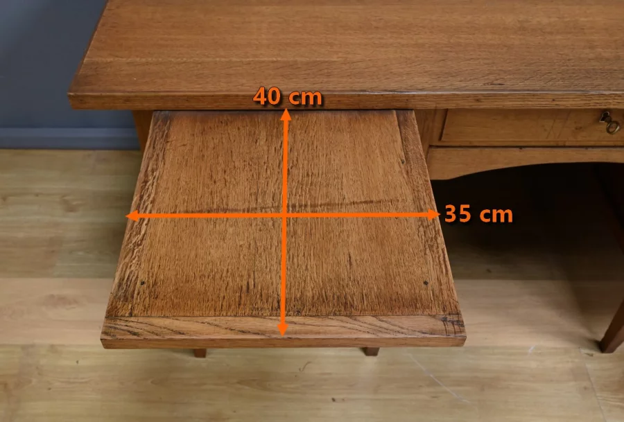 Bureau à Caissons en Chêne massif, établissements Régy – 1940