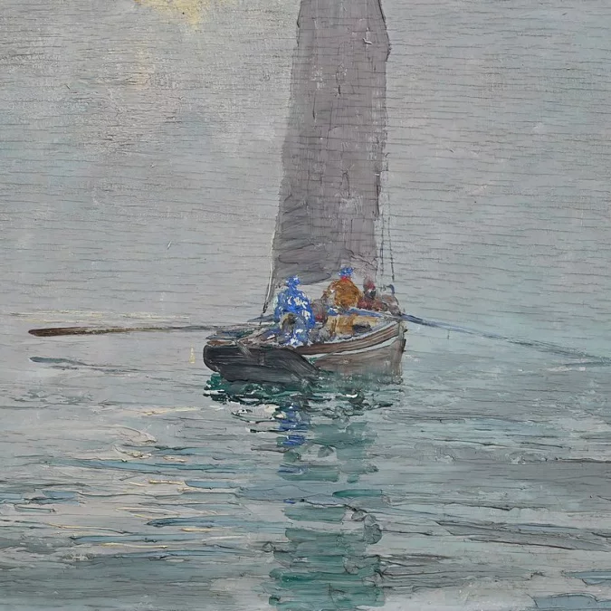 ÖL AUF TAFEL von G. LHERMITTE 1934