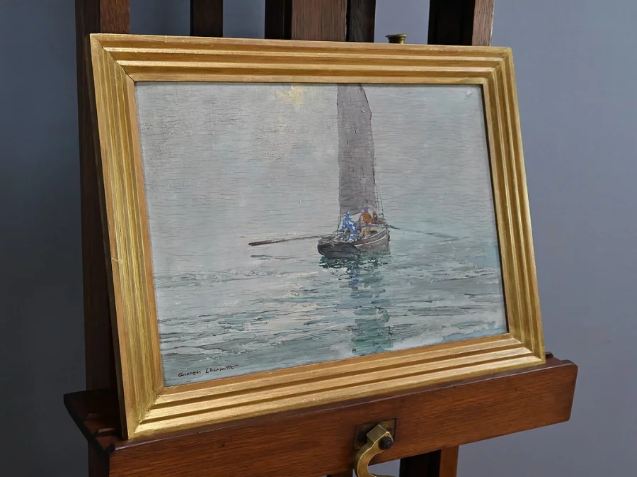 ÖL AUF TAFEL von G. LHERMITTE 1934