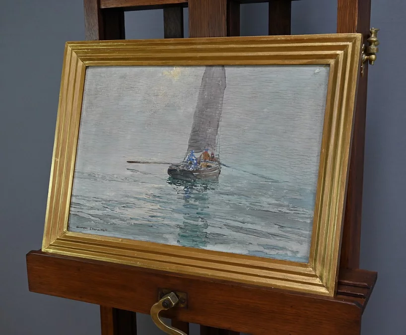 ÖL AUF TAFEL von G. LHERMITTE 1934