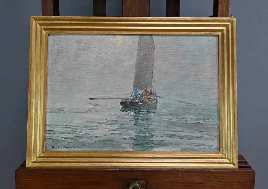 ÖL AUF TAFEL von G. LHERMITTE 1934