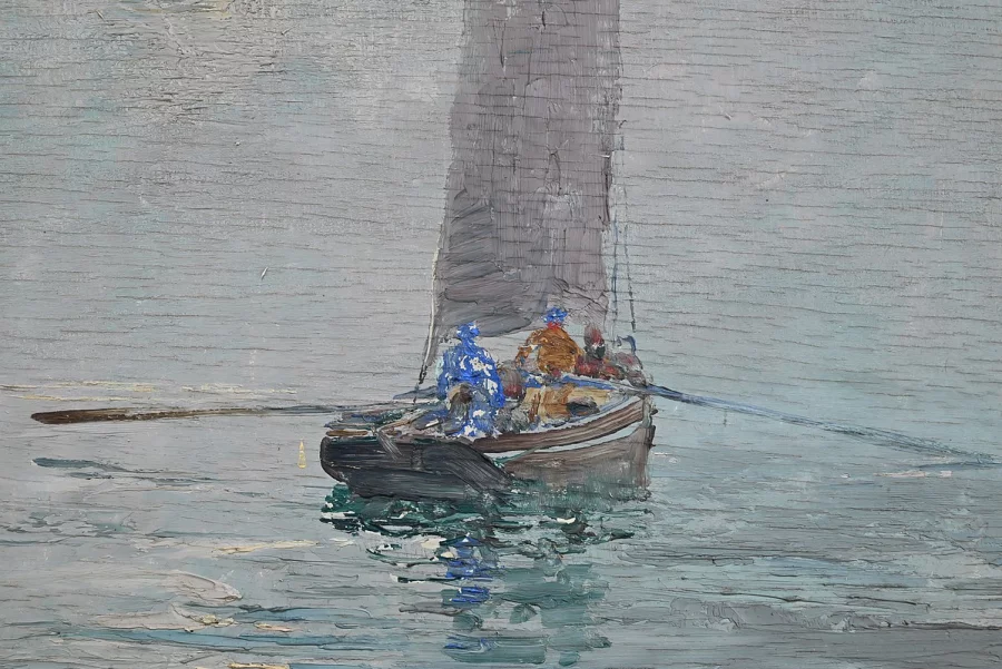 ÖL AUF TAFEL von G. LHERMITTE 1934