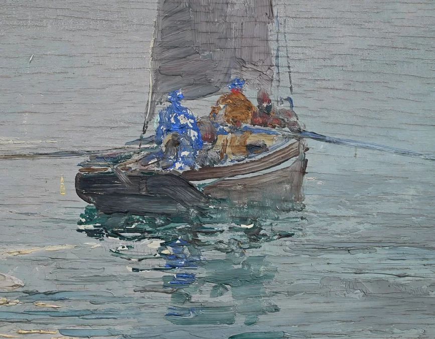 ÖL AUF TAFEL von G. LHERMITTE 1934