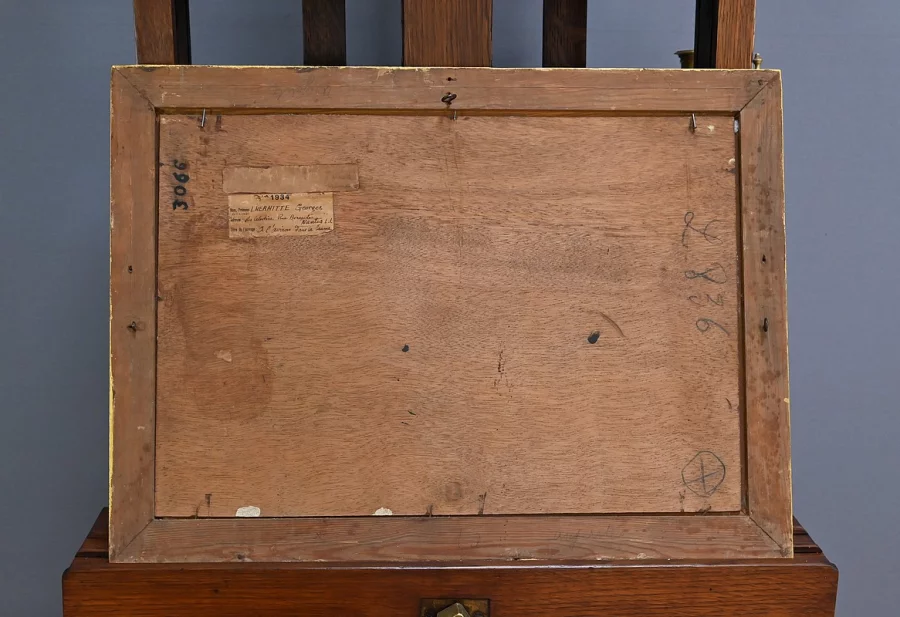 ÖL AUF TAFEL von G. LHERMITTE 1934