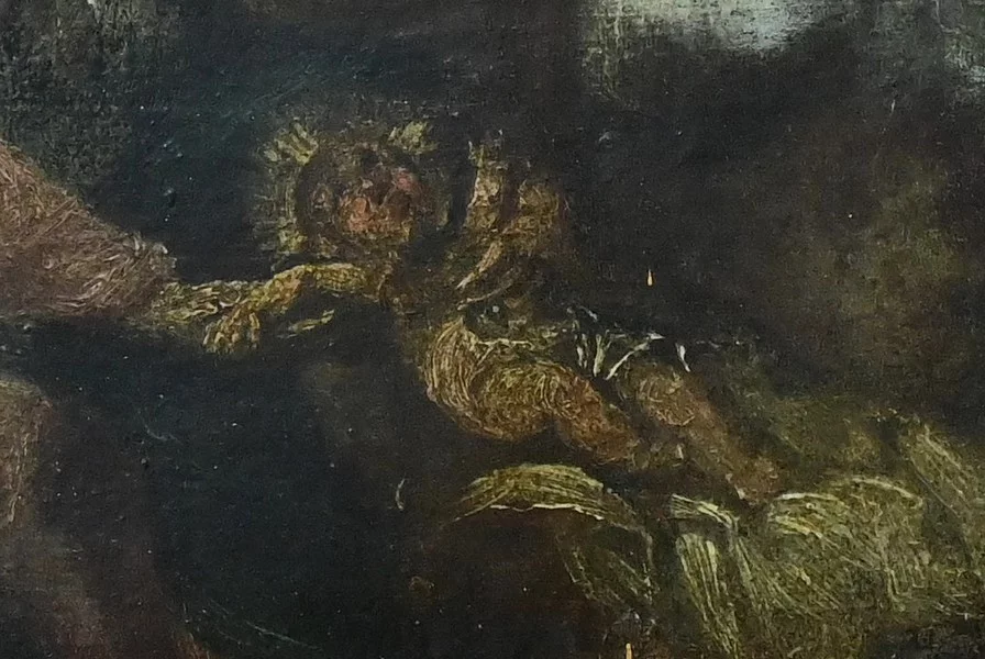 Tableau « Scène de la Nativité » – Fin XIXe