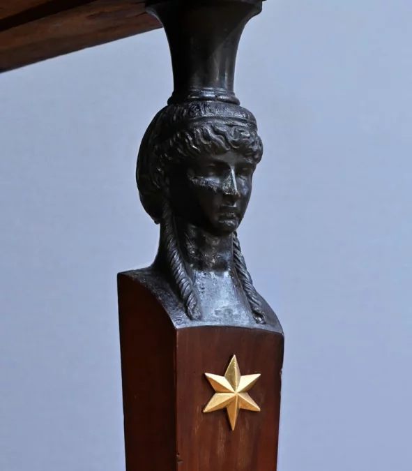 Console Retour d’Égypte en Acajou, époque Empire – Début XIXe