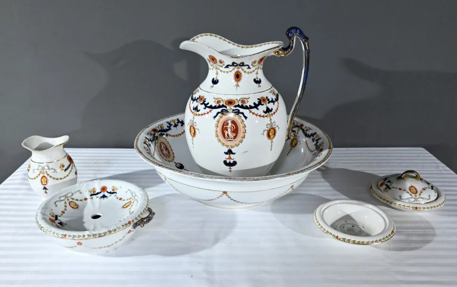 JUEGO DE PORCELANA de SAMPSON HANCOCK & SONS