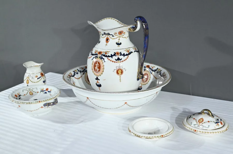 JUEGO DE PORCELANA de SAMPSON HANCOCK & SONS