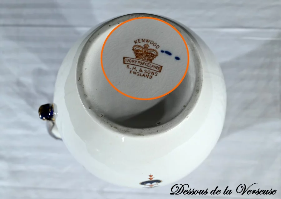 JUEGO DE PORCELANA de SAMPSON HANCOCK & SONS