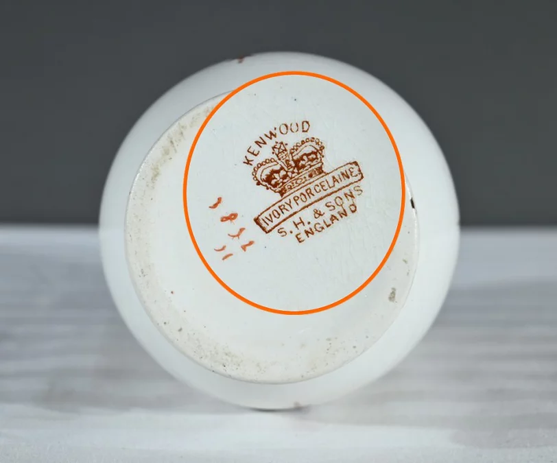 JUEGO DE PORCELANA de SAMPSON HANCOCK & SONS