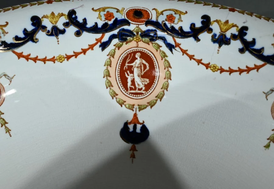 JUEGO DE PORCELANA de SAMPSON HANCOCK & SONS