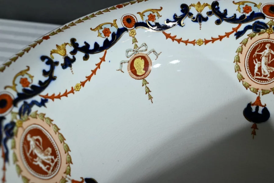 JUEGO DE PORCELANA de SAMPSON HANCOCK & SONS