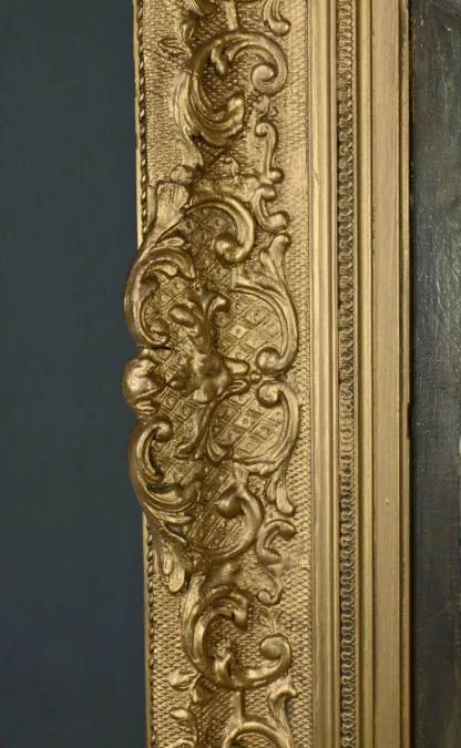 МАСЛО НА ХОЛСТЕ, ПОДПИСАНА ДЕЛАКУР