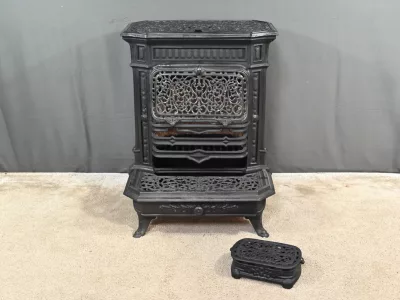 Чугунная угольная печь