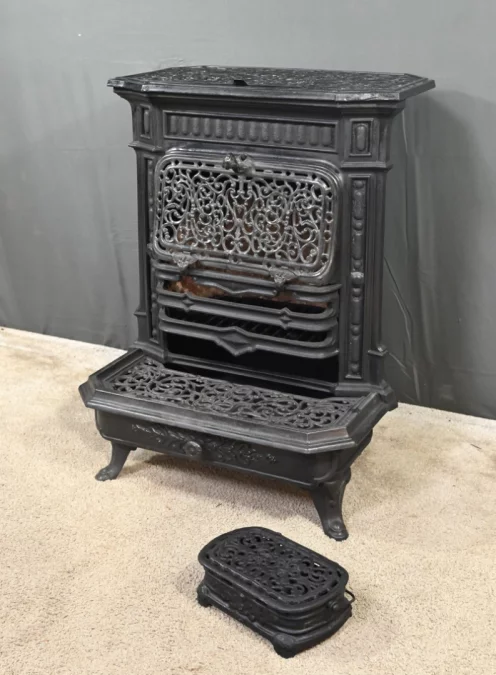Чугунная угольная печь