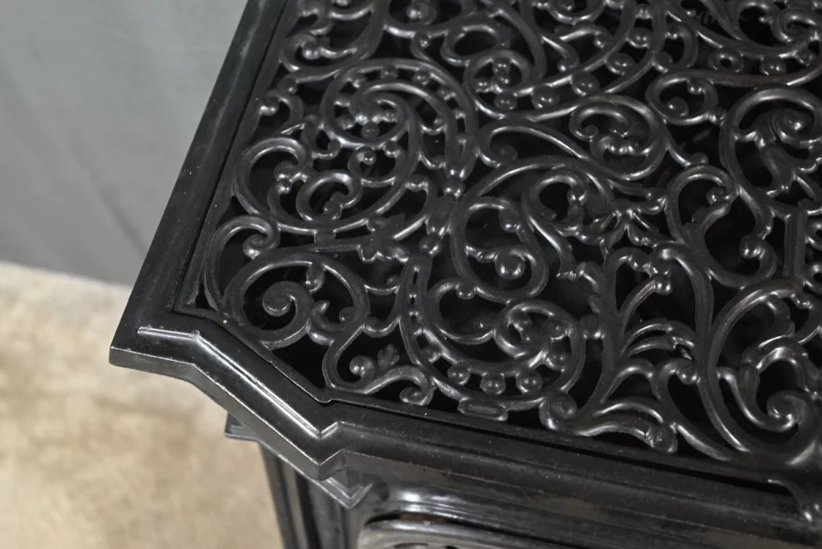 Чугунная угольная печь