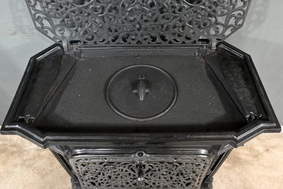 Чугунная угольная печь